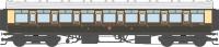 4P-021-101 Dapol GWR Corridor Toplight 1925 Choc.& Cream Lined A